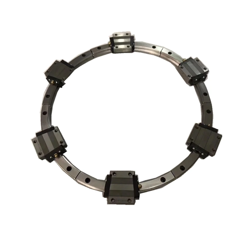 Linear Motion Arc Sliding Rail Curved Guide HCR65A1UU+60/2500R