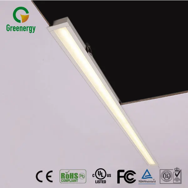 
Stronger durable rectangular led recessed ceiling light 
