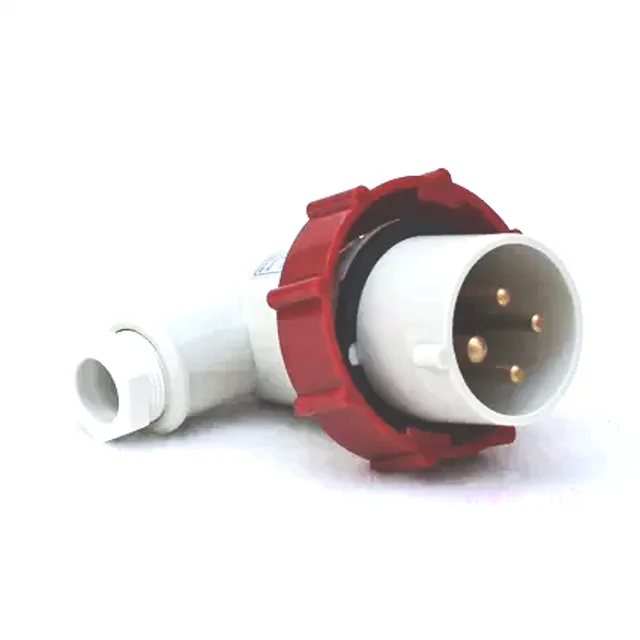 IMPA 792758 3+Earth Marine Right Angle Electrical Watertight Plug