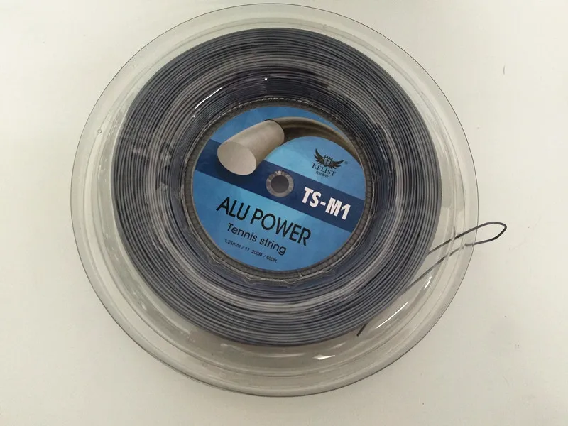 
high quality alu power string tennis for 1.25mm/17 200m 