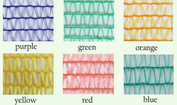 Cheap price 40 kg red lemon hdpe raschel mesh vegetables bag
