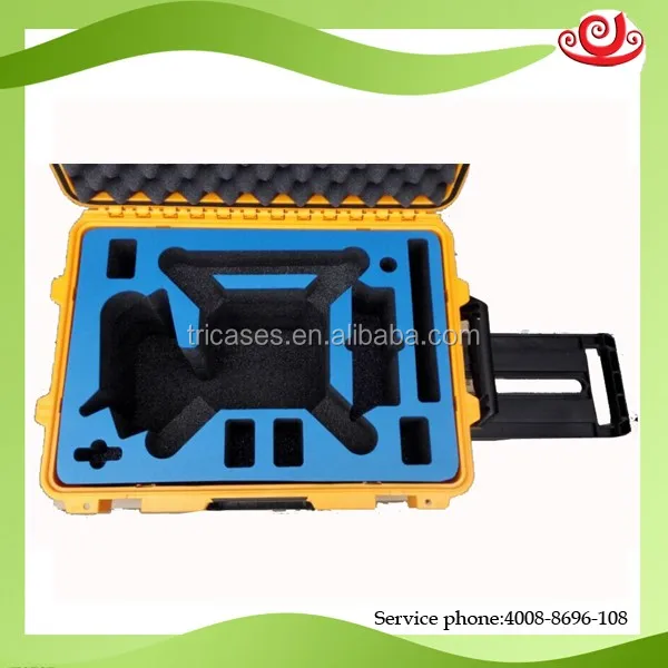 Tricases factory  standard shockproof hard PP plastic professional dji pantom 4 case M2620