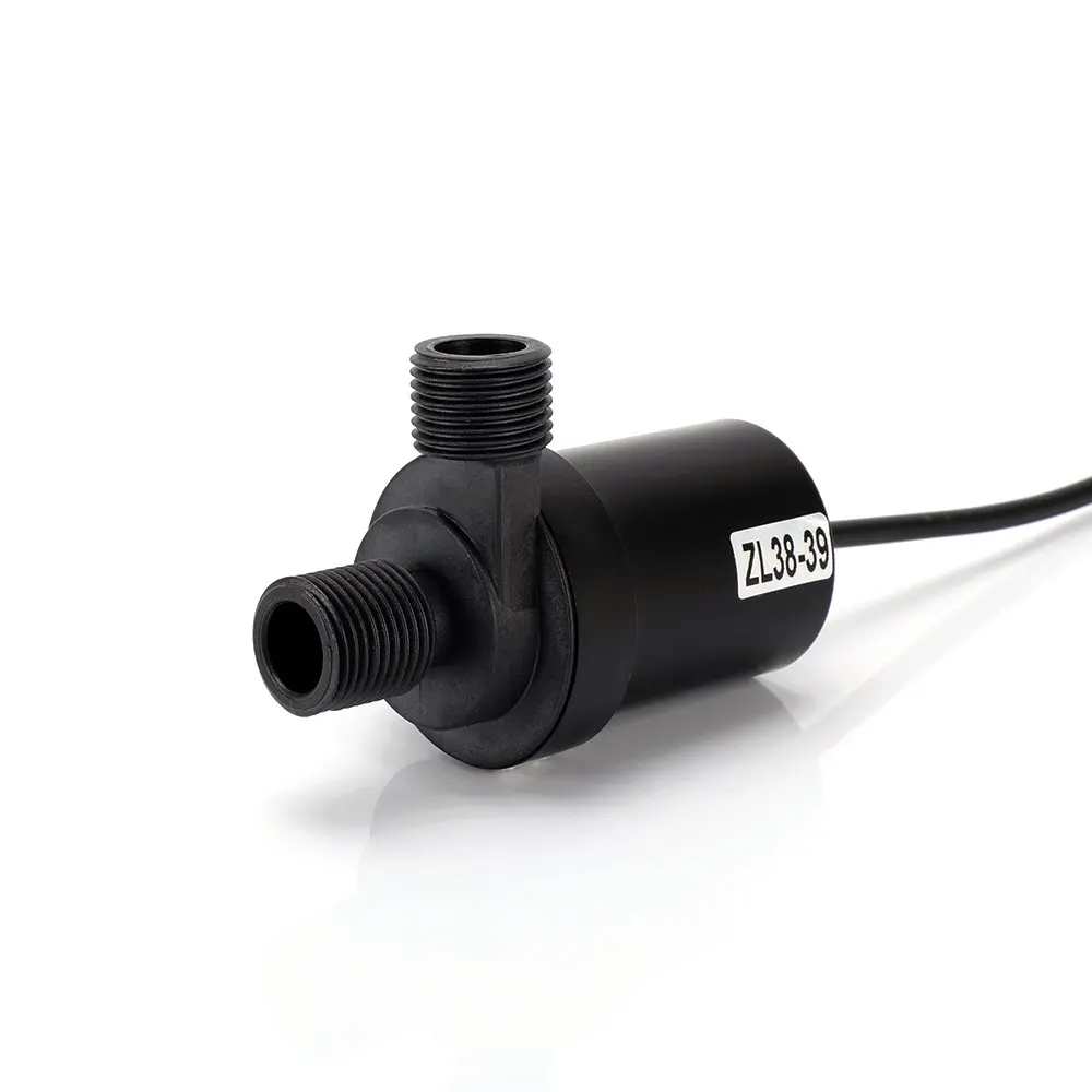 ZhongLong насос 12 В 24 В DC бесщеточный двигатель охлаждающий автомобильный водяной насос