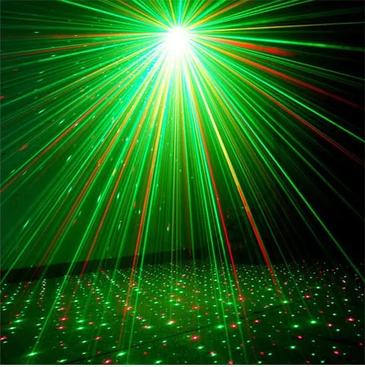 Laser lights for red and green patterns starry dot point lazer laser lamp for lighting