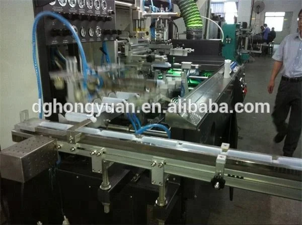 Automatic 1-colour cylinder screen serigraph printing machine GW-1C-UV