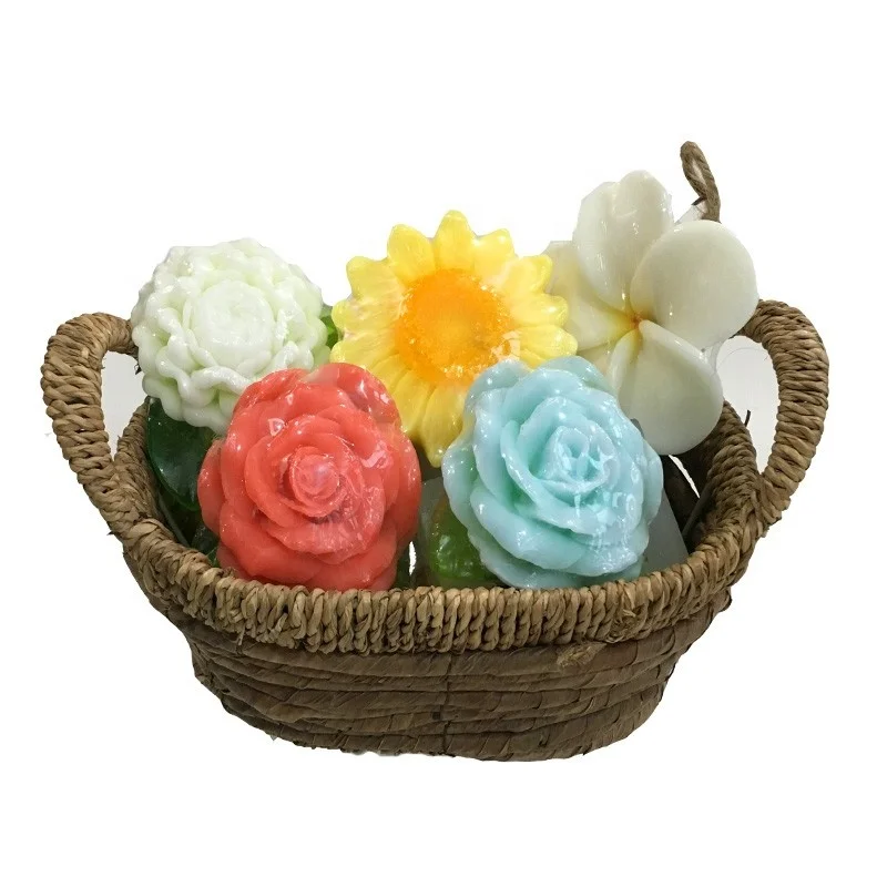 Заводская цена, оптовая продажа, красивое цветочное мыло ручной работы, натуральное банное мыло, цветочное мыло