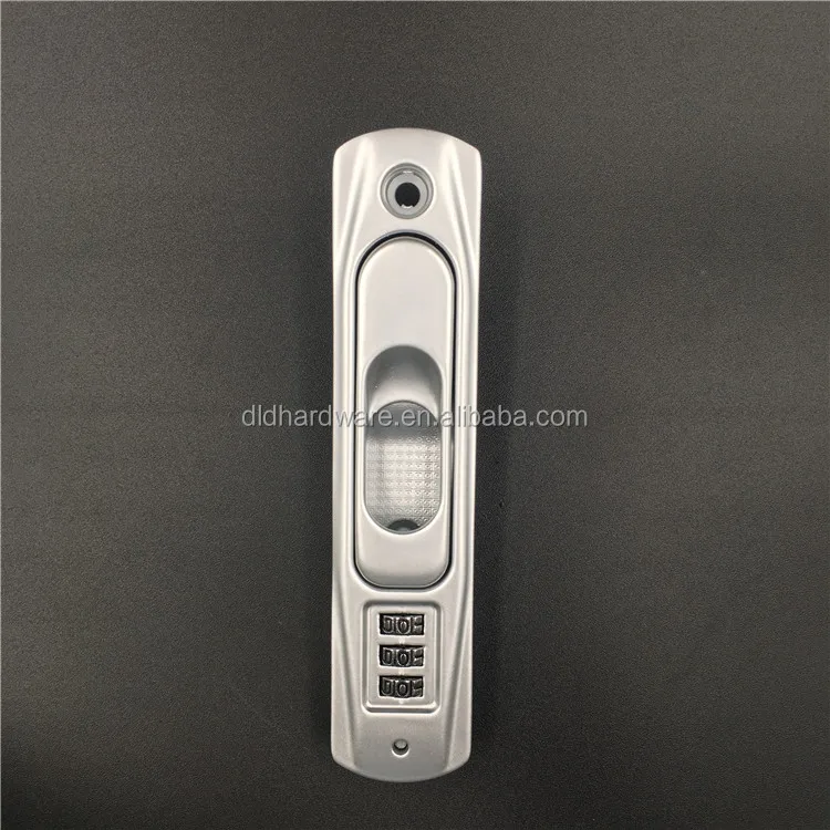 New Concealed Spindle Sliding Window and Door Handle Lock With Combinations