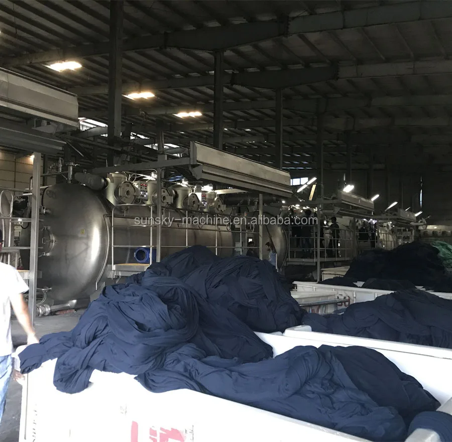 
Low Liquor Ratio/Low Power Consumption/Low Maintenance Cost High-Temperature Cloth Dyeing Machine 