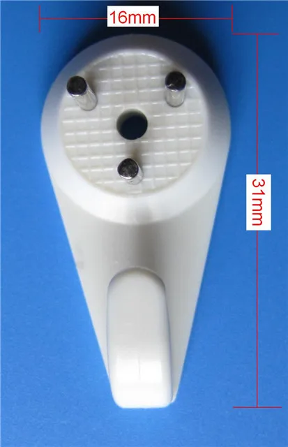 Лидер продаж, пластиковые настенные крючки для гвоздей