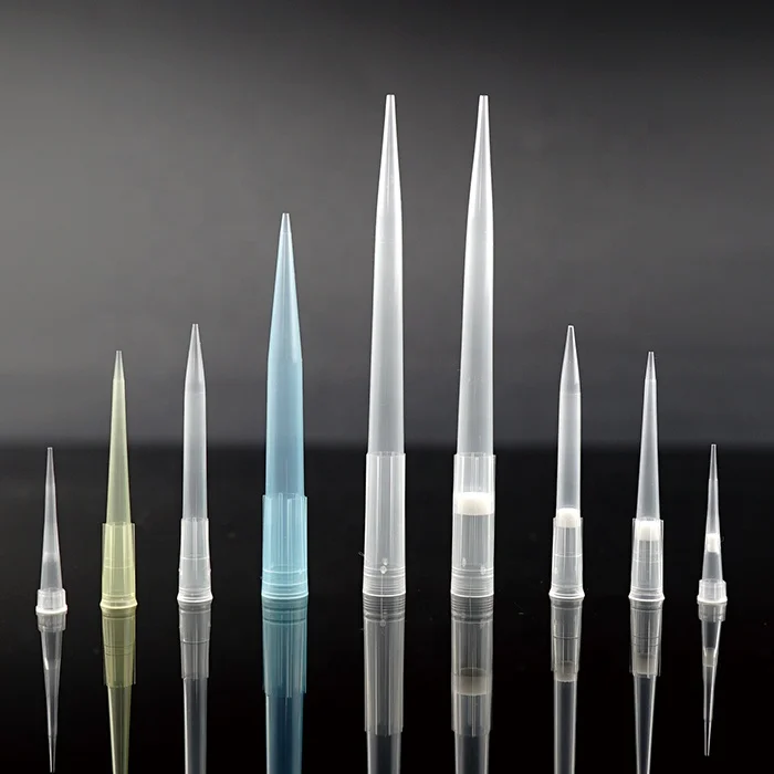 Универсальные наконечники для пипетки с фильтром мкл, закрученные