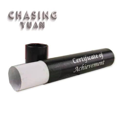 Custom Black Certificate Scroll Holder for Graduation