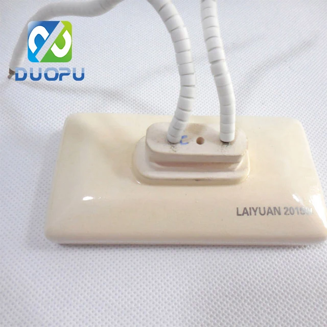 Waterproof ceramic infrared heater for shower