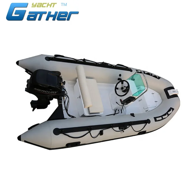 HOT SALE New fishing rib boat/rigid inflatable boat for sale from gather sport yacht factory