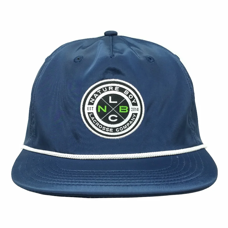 customize plain blank 5 panel flat brim unstructured nylon rope hat snapback cap