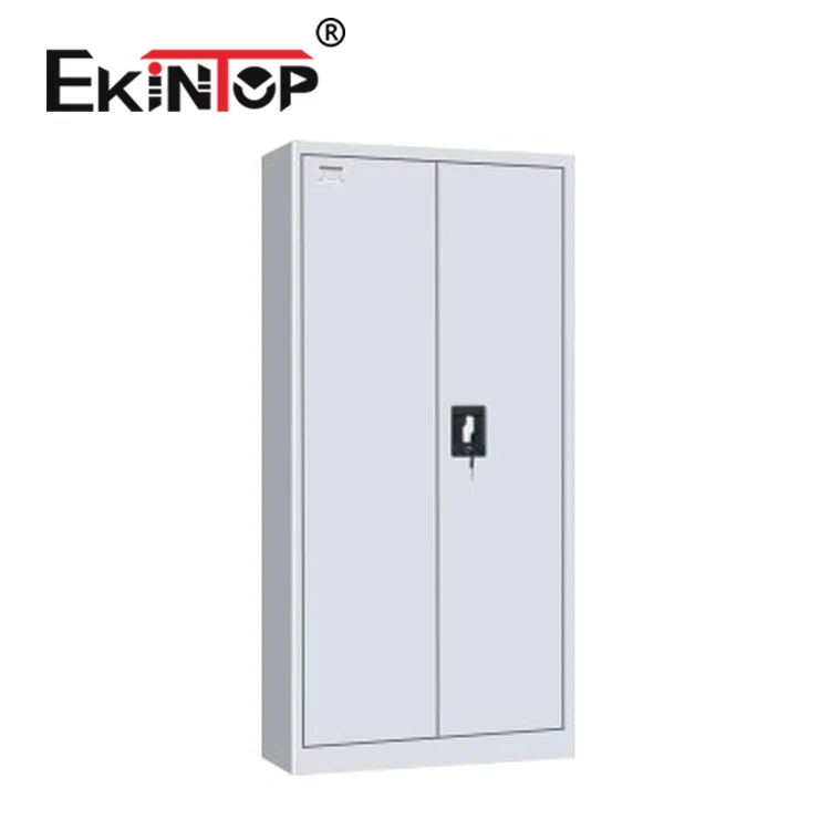 Ekintop cabinet storage file cabinet with metal swing 2 door With lock metal filing cabinets for office furniture
