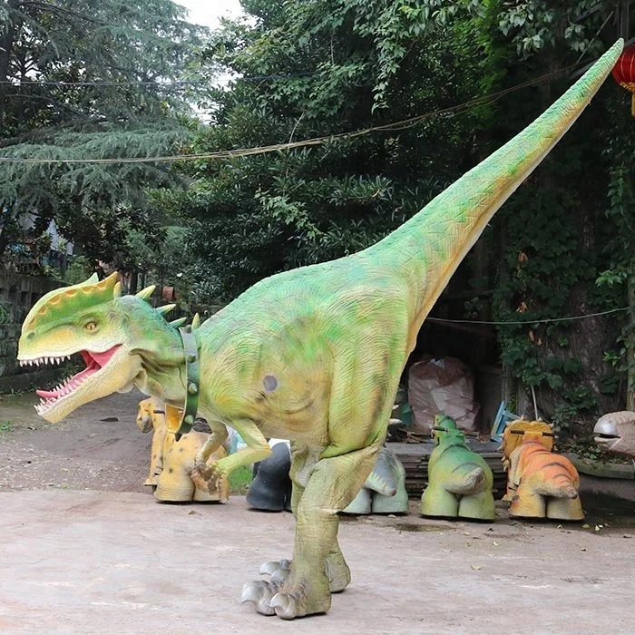 Wholesaling New Material Hidden Legs Lifelike Adult Dinosaur Costume