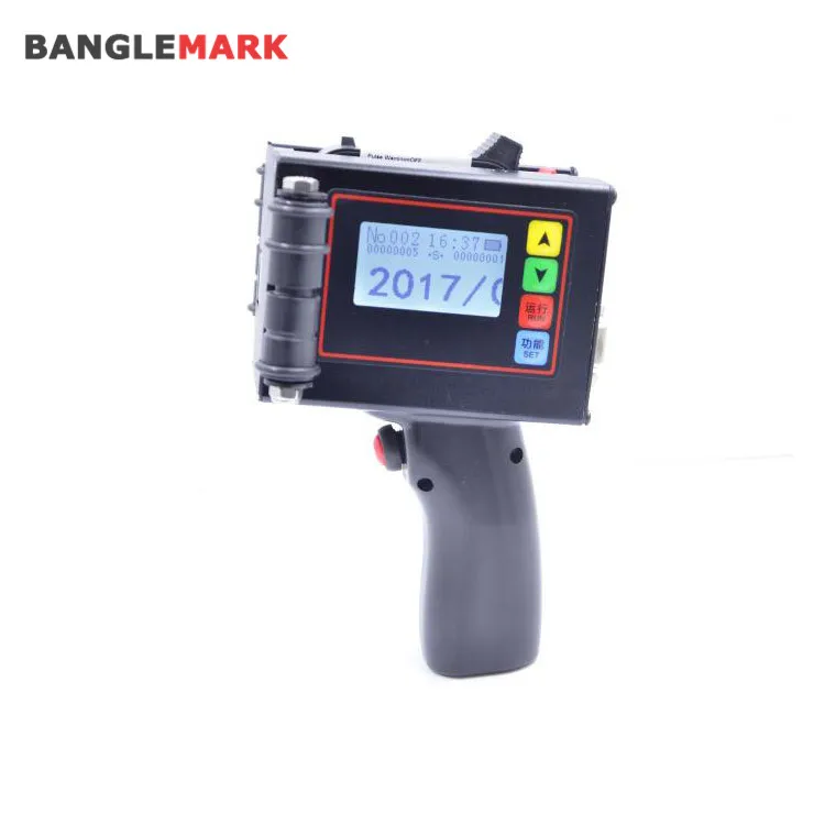 360Plus handheld T-shirt inkjet printer printing logo and trademark on clothes