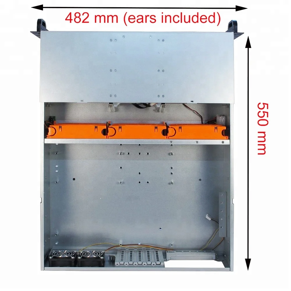 PC Computer Industrial Rack Mount Server Chassis Case 3U