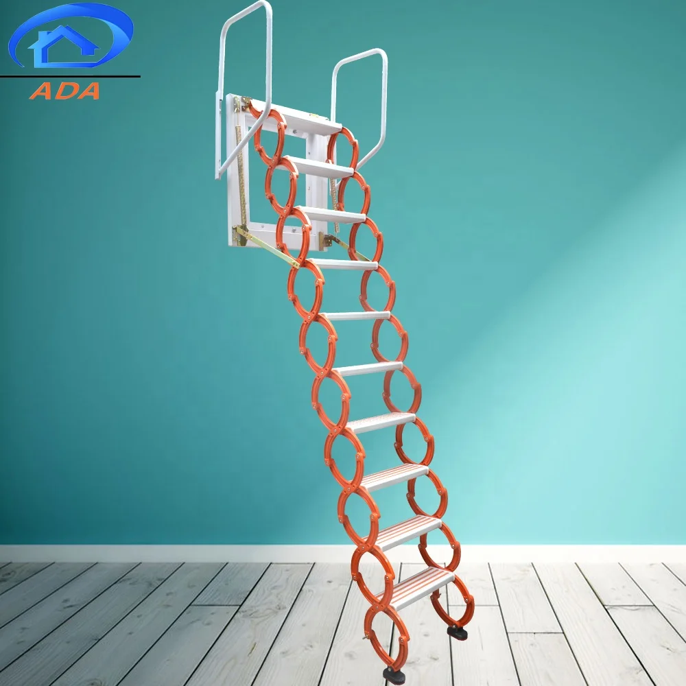 Super Quality Waterproof Wall Mounted Type Safety Flexible Folding Ladder