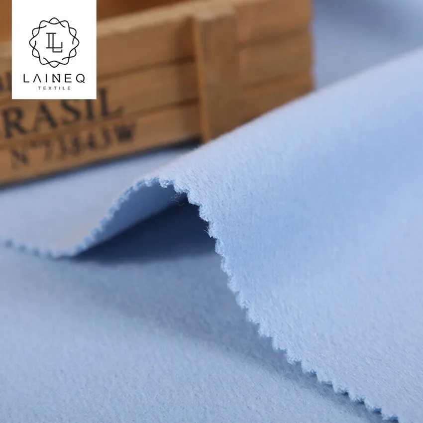 double faced 50%Wool 50%Polyester wool blended fabric