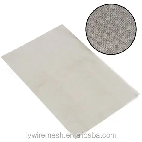 Ultra fine 99.99% Pure silver mesh, pure copper mesh, Grade I titanium mesh screen