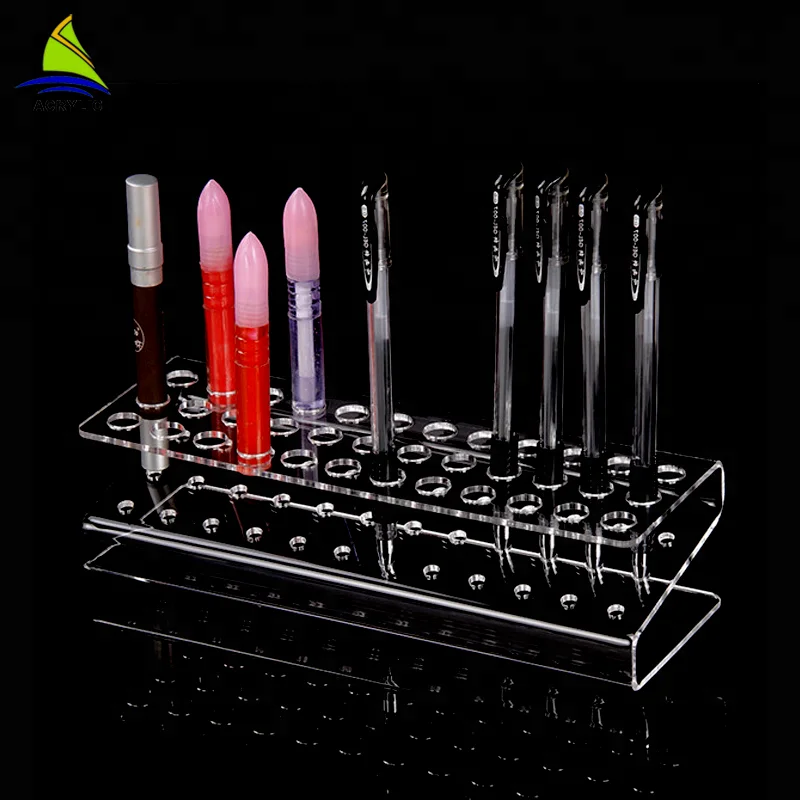 Заводская распродажа Настольный органайзер акриловые магазин держатель ручки