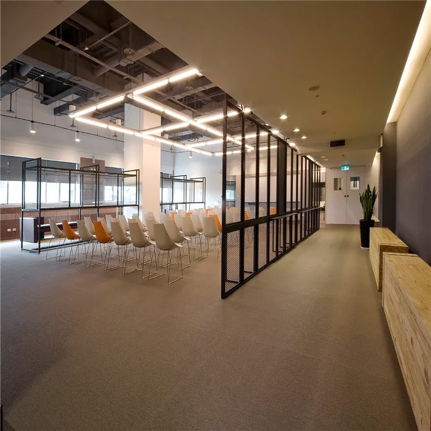 Stocked Woven Carpet Cheap PVC Vinyl Flooring Roll