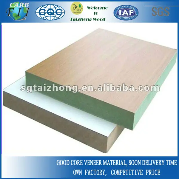 
Green Water-Proof Melamine Faced MDF 