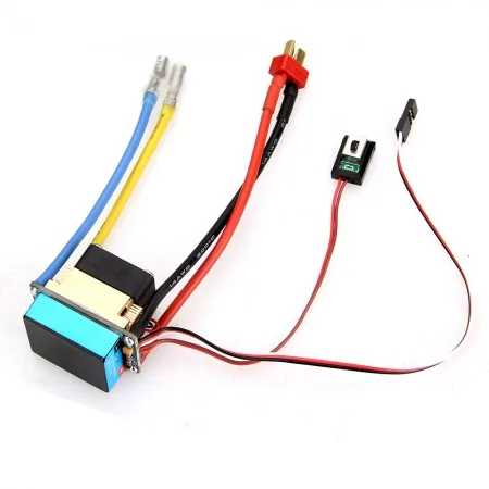 Waterproof Brushed ESC 320A 3S with Fan 5V 3A BEC T-Plug For 1/10 RC Car