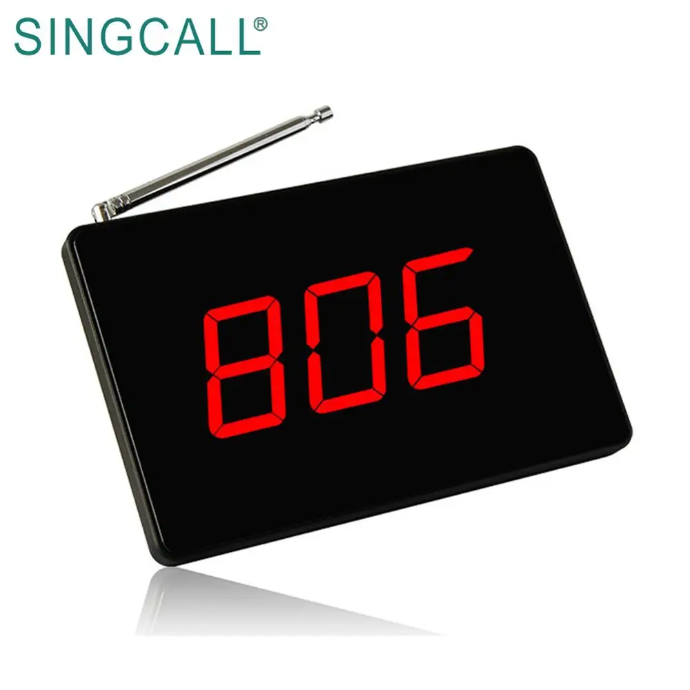SINGCALL Best Price Wireless Call Button Restaurant Waiter Paging System