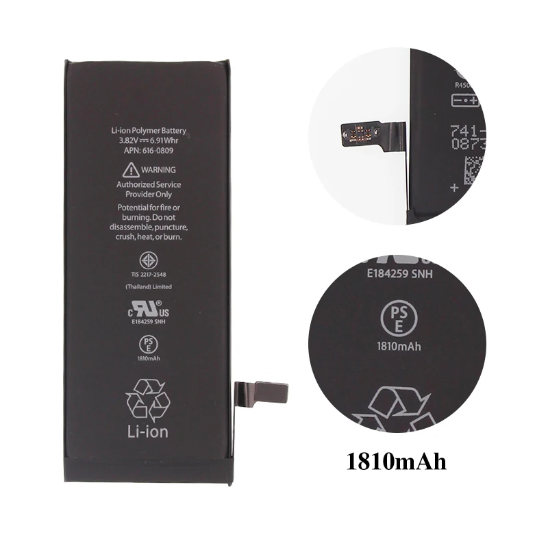 Оптовая цена, китайский запасной аккумулятор для мобильного телефона 6