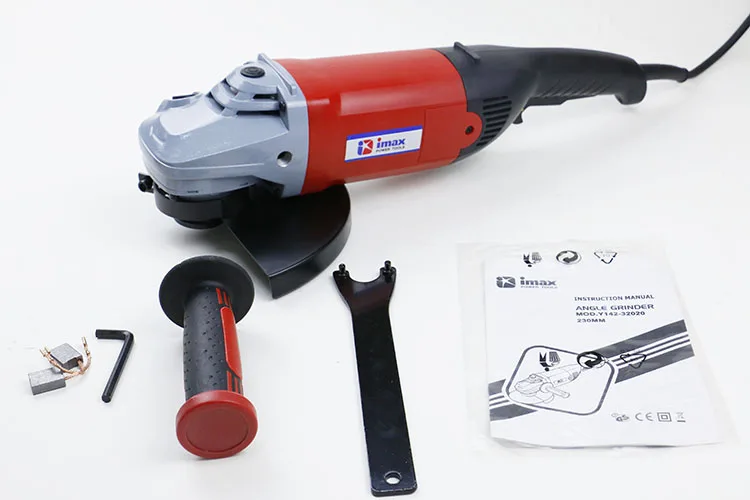 EASYMORE 10% скидка 2350 Вт оригинальная Powerflex NRG IMAX профессиональная угловая шлифовальная машина 230