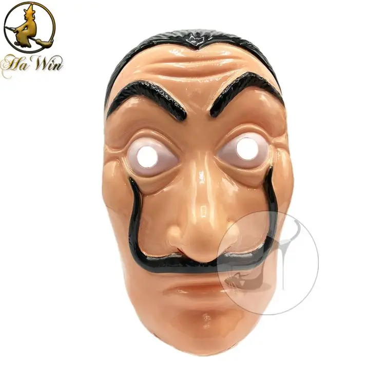 
Hot Sale Unisex La Casa De Papel Face Mask, Adult Salvador Dali Mask 