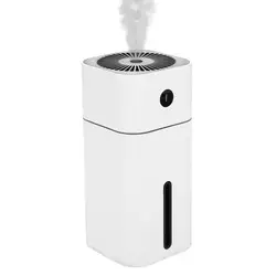 Mini Humidifier Travel Size Personal Humidifier, USB Powered Cool Mist Humidifier with 7 Color Night Light for Office Bedroom