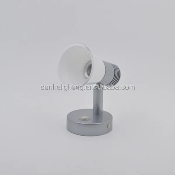 Marine 12 Volt Swivel Reading Light Brass Boat Bedside Berth Lamp Warm White