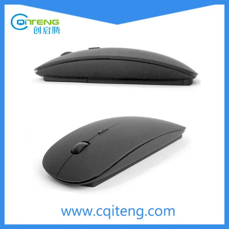 Беспроводная мышь ультра-тонкий оптическая мышь для MICROSOFT окно USB без сердечника мыши ( черного каучука отделка )