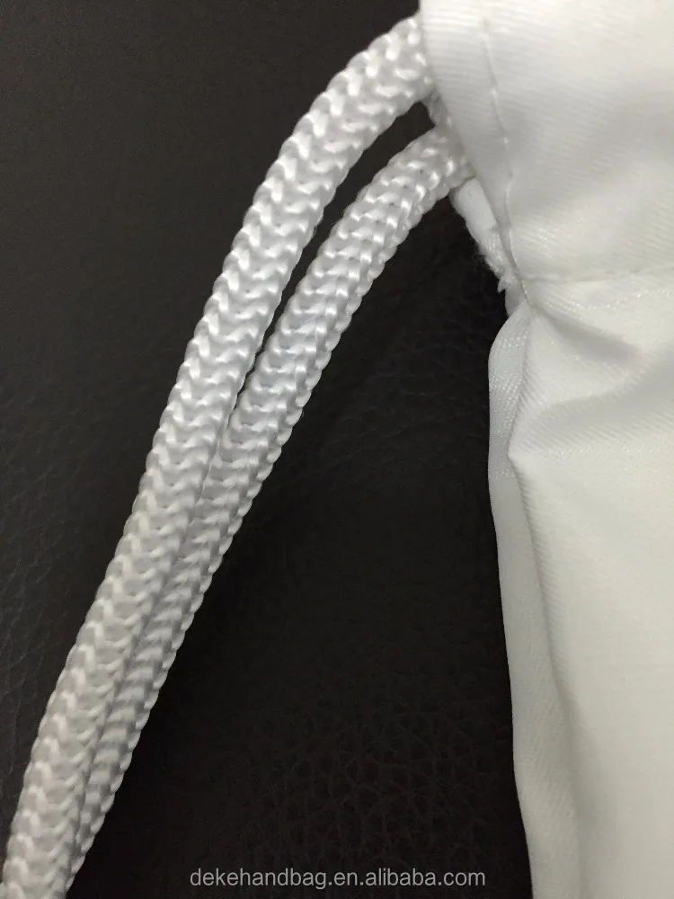 Nylon Waterproof Thicker Polyester Durable Cinch Bag Shoe Dust Drawstring Bags Promotional Gift Storage Drawstring Dust Backpack