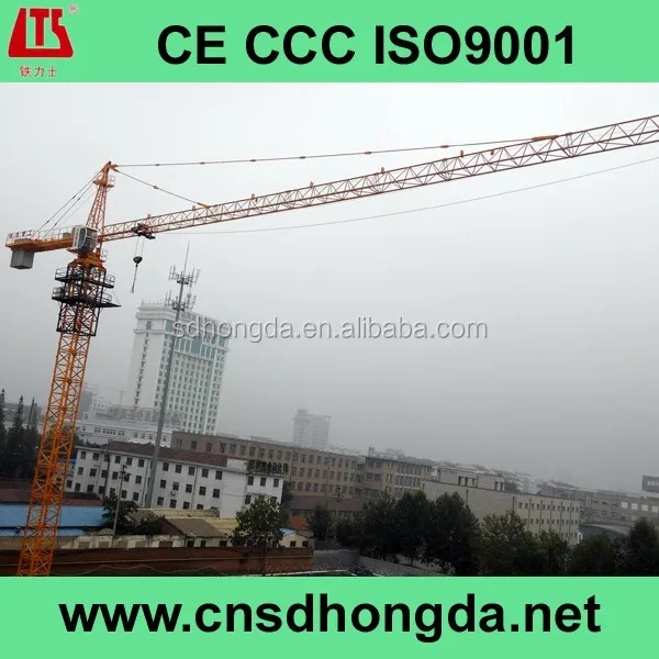 High Efficiency 8T Tower Crane for Sale