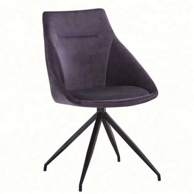 High quality fabric swivel chair new velvet dining chair office chair