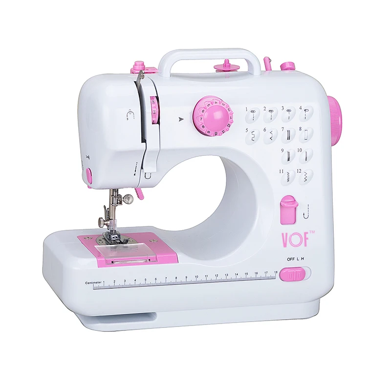 VOF FHSM-505 Multifunction mini sewing machine factory for home use FANGHUA sewing machine guangzhou macchina da cucire