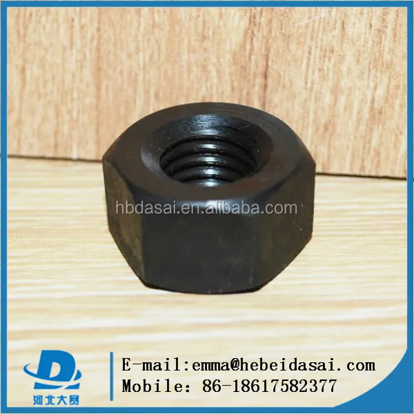 Chinese fastener carbon steel din934 hex nuts
