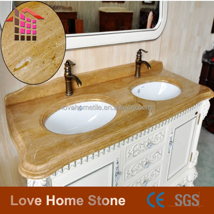 
China Manufacturer Excellent gold travertine from Turkey 