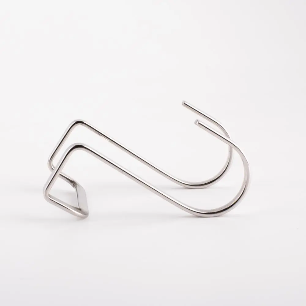 Environmental protection coat hook and wall hook Recyclable Furniture double S hook