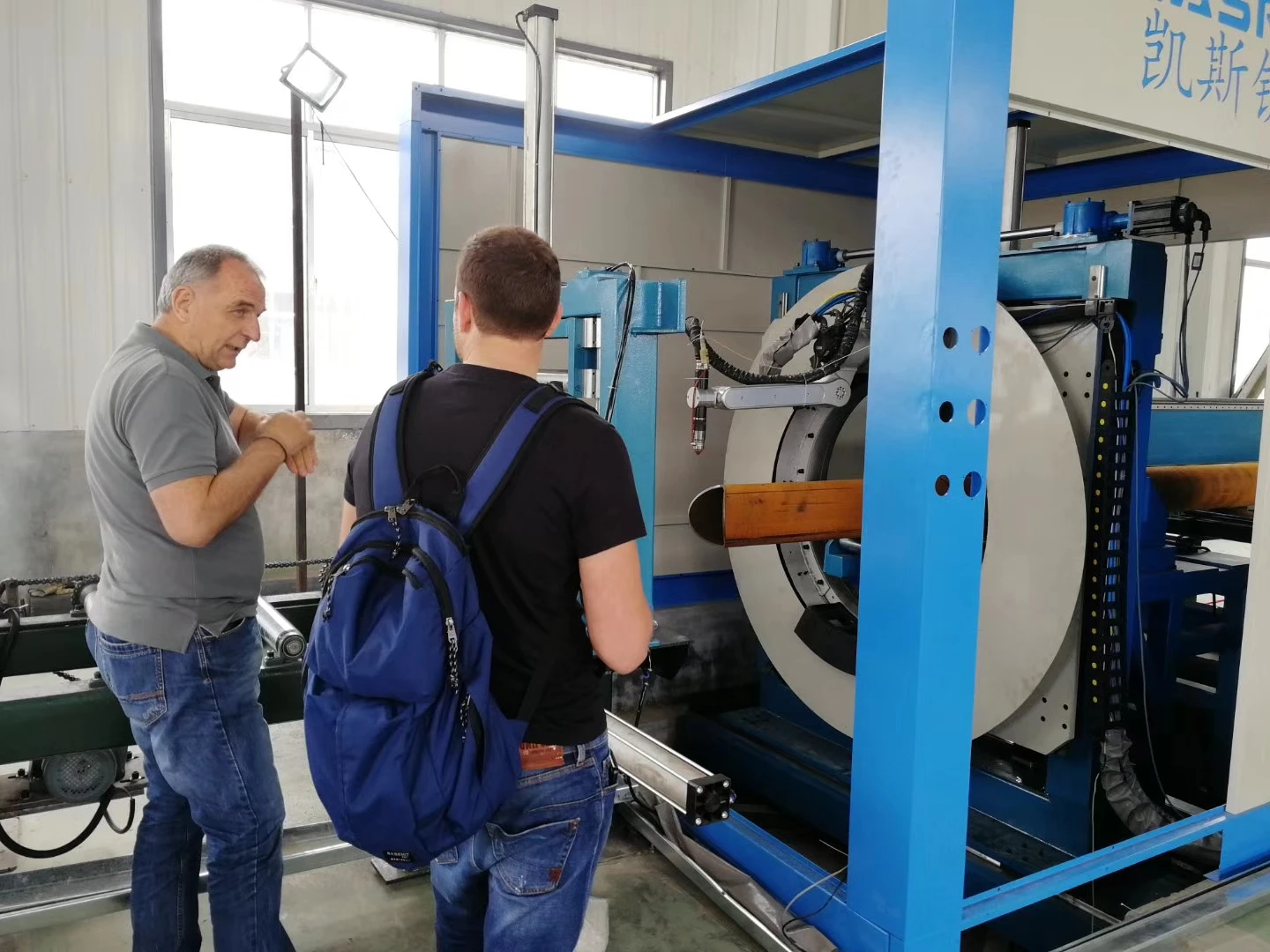  Металлоплазменный режущий робот Hypertherm XPR 300 CNC для обработки стальной
