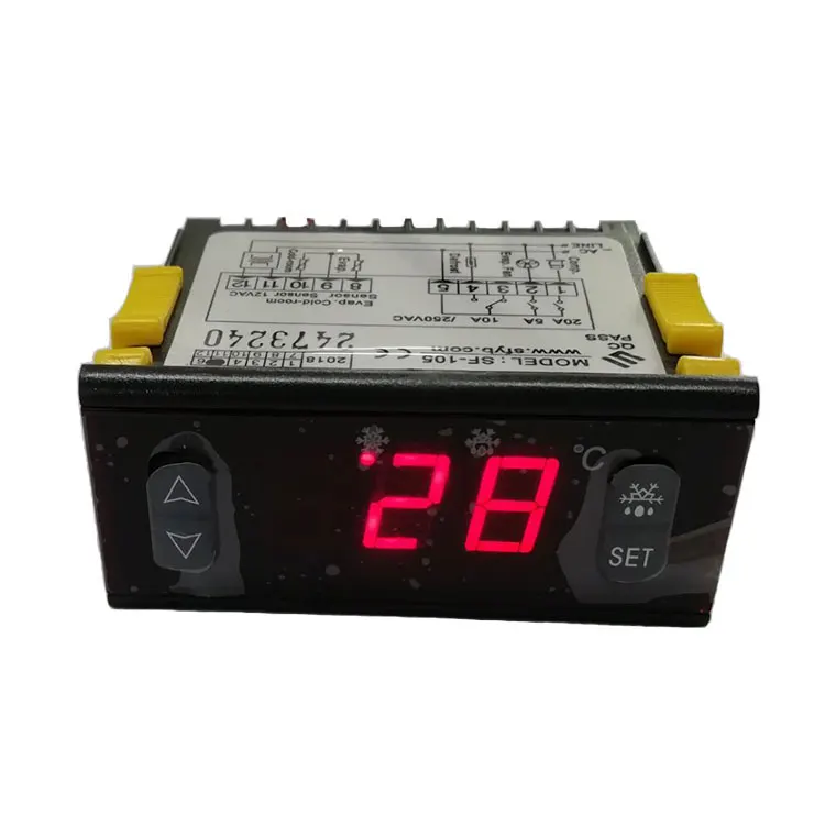 SF-105 Heater hot gas defrost mini intelligent digital temperature controller for refrigeration