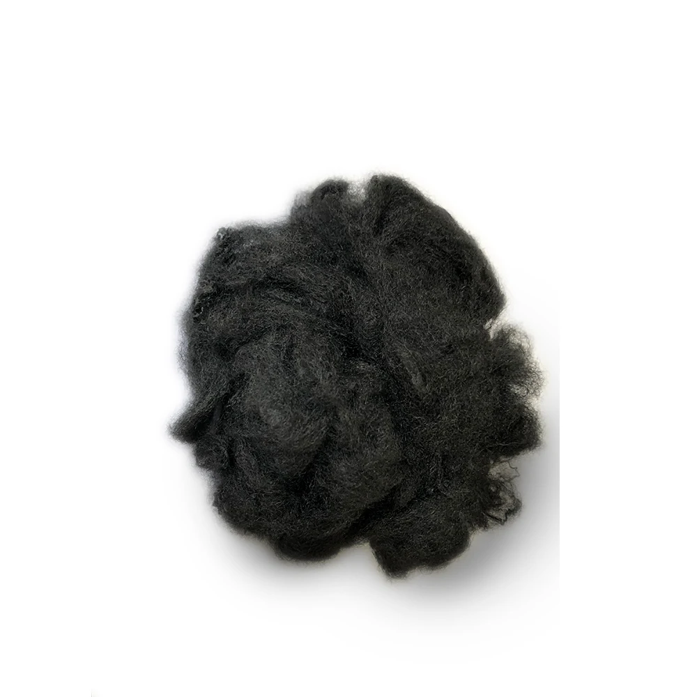 Лучшая цена, нейлон 6, черное волокно, натуральное и переработанное