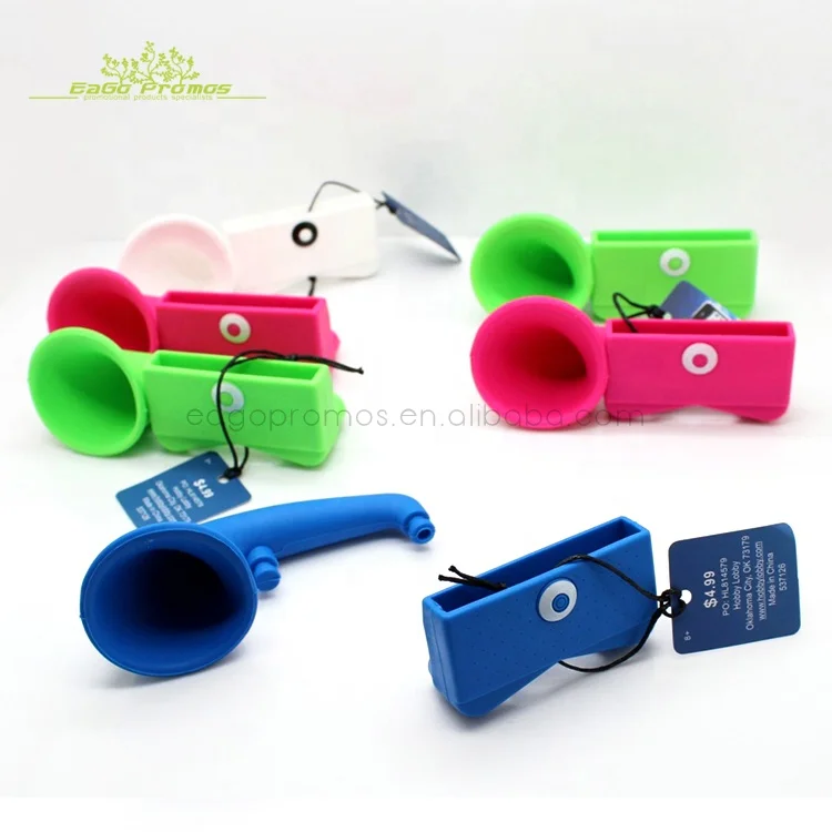 2022 2023 Newest design custom logo printable music egg shape silicone speaker amplifier