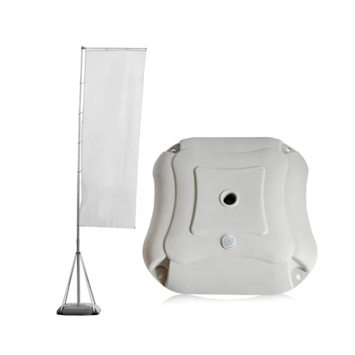 5m waterbase flagpole for banner display 7m 10m water injection flag banner stand beach flag pole