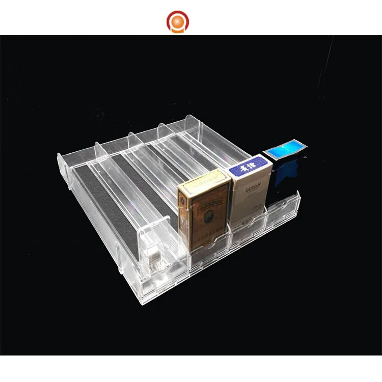 
Vending machine beverage shelf pusher and divider system for sale 