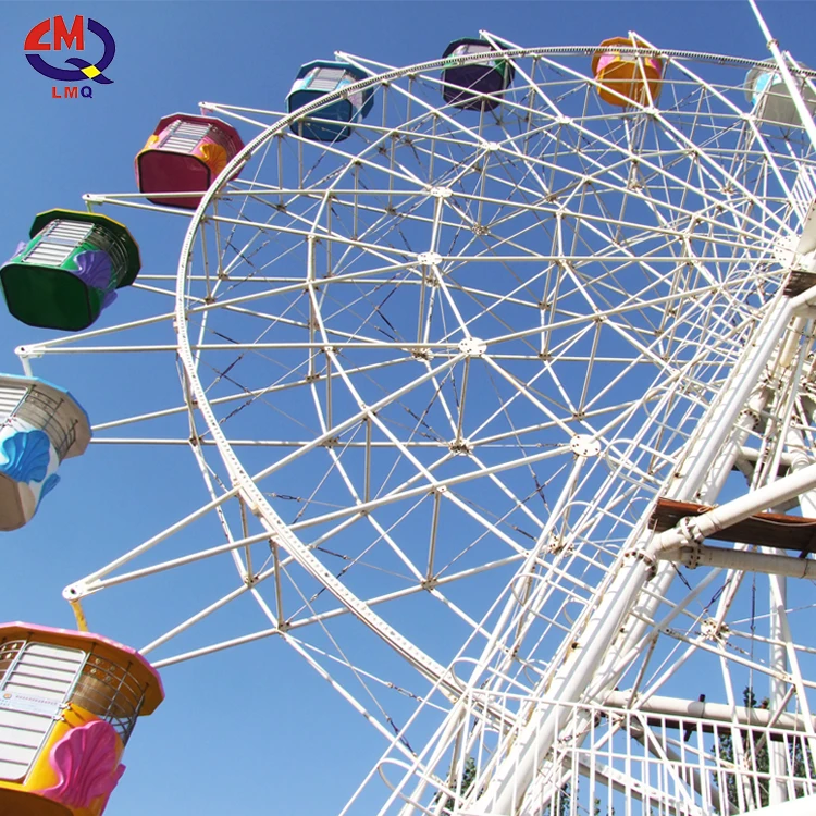 30 years hot sale beautiful ferris wheel manufacturers amusement outdoor rides for sale